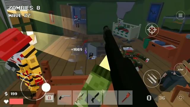 Pixel Combat: Zombies Strike - Gameplay Walkthrough Part 14 - Strategy Battle (Android Games) смотреть онлайн