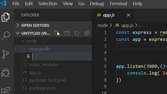 Connect mongodb database to use mongoose || Mean Stack - 4 (creative developer) смотреть онлайн
