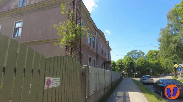 Это тоже #Рига. Агенскалнс. Улица Баложу. Baložu iela смотреть онлайн