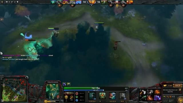 DOTA 2: Русское озвучание Wraith King (Духовный Царь) (Демо 0.0012) смотреть онлайн