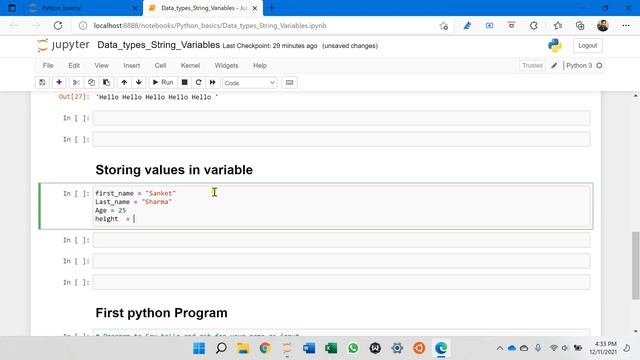 Class 102 - First Python Program смотреть онлайн