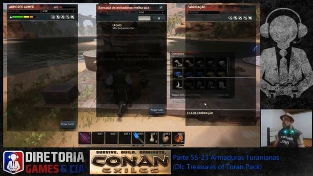 Conan Exiles Parte 55-23 Armaduras Turanianas DLC Treasures of Turan Pack смотреть онлайн