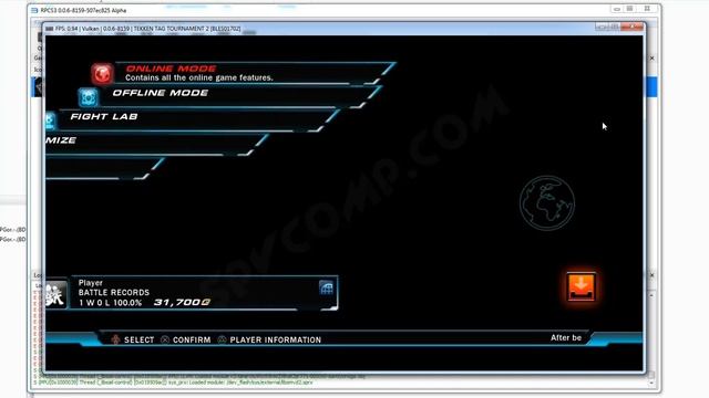 RPCS3 настройка эмулятора для Tekken Tag Tournament 2 смотреть онлайн