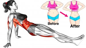 Упражнения на Пресс Дома (уменьшение жира на животе)
