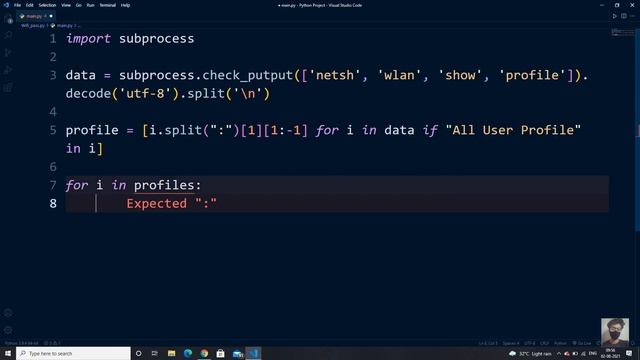 Getting Saved WI-FI Passwords using Python || Python Project смотреть онлайн