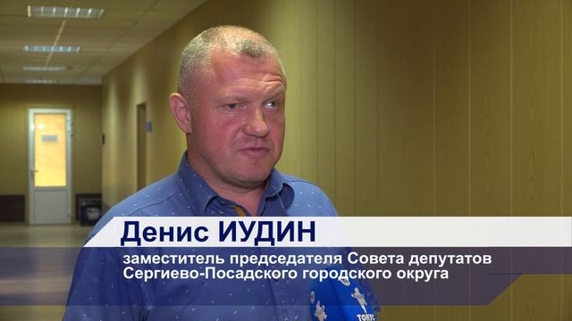 Денис Иудин рассказал о благоустройстве сквера в Краснозаводске