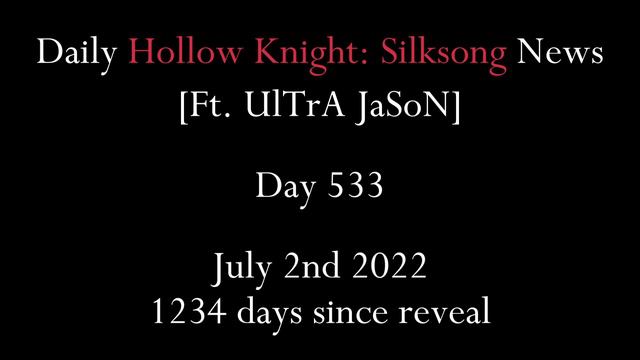 Daily Hollow Knight: Silksong News - Day 533 [Ft. UlTrA JaSoN] смотреть онлайн