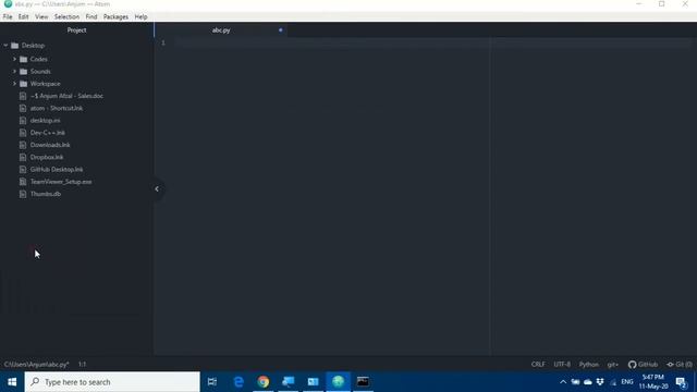 How to install Atom on Windows 10 in Urdu / Hindi смотреть онлайн