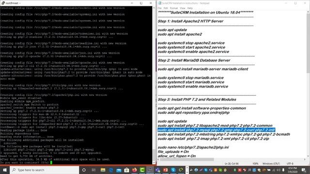 Open Source SuiteCRM Installation on Ubuntu Server смотреть онлайн