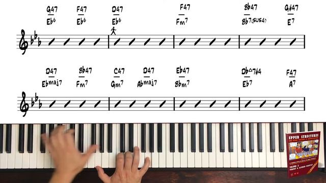 Who Can I Turn To. Upper Structures (Quartals) | Jazz Piano Voicings смотреть онлайн