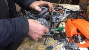 Как кривой коленвал может ,,увеличить,, компрессию на бензопиле!)