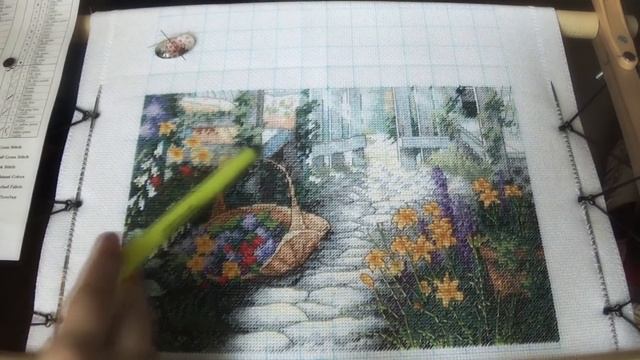 Garden Gate Dimensions//Отчет 2//Вышивка крестом смотреть онлайн