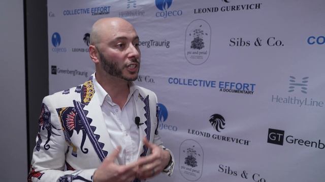 Leonid Gurevich UNEDITED interview at "COLLECTIVE EFFORT" Film fundraiser at GREENBERG TRAURIG. смотреть онлайн