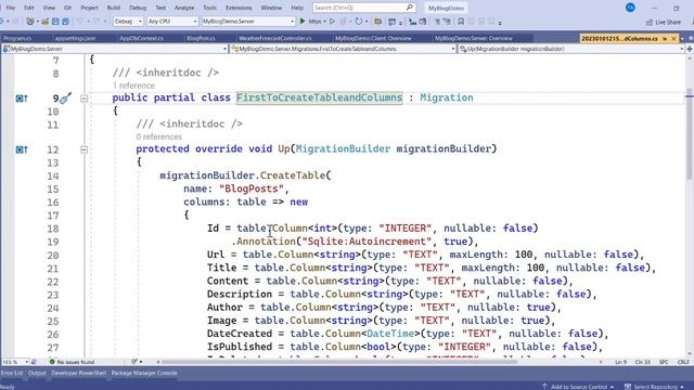 Blazor WebAssembly Blog Tutorials - 8 - Add Database Migrations to Blazor WebAssembly Blog projec смотреть онлайн