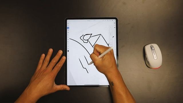 How I draw on my iPad: Adobe Fesco tutorial смотреть онлайн