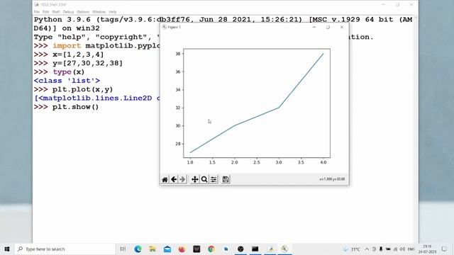 Lesson14 Matplotlib python main chart kaise banate hai - Hindi смотреть онлайн