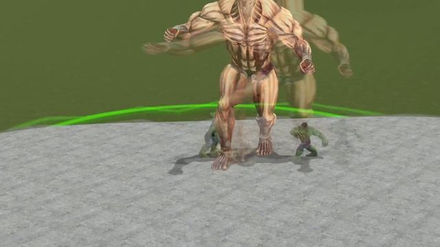 HULK VS GOLD SCP-096!! Garrys Mod Sandbox