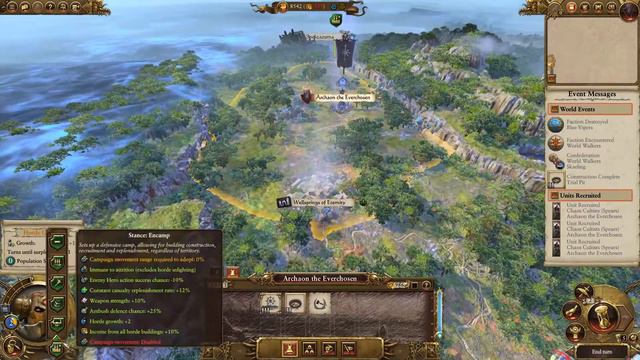 ARCHAONS LUSTRIAN VACATION! Archaon The Everchosen - MORTAL EMPIRES #1 смотреть онлайн