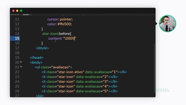 iCodeFull #052 - Sistema de avaliação em estrelas com CSS e JavaScript | ilustraCode смотреть онлайн