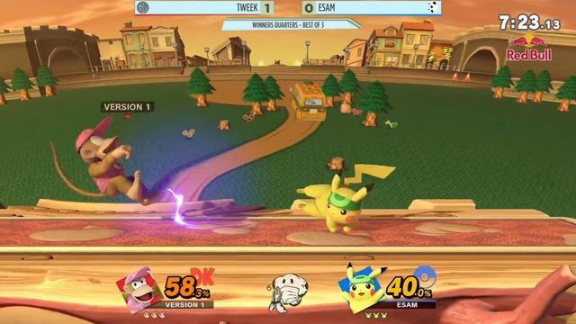 GOML 2020 SSBU - TSM | Tweek (Diddy Kong) Vs. PG | ESAM (Pikachu) Ultimate Winners Quarters смотреть онлайн