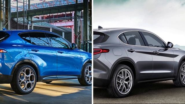What is the difference? ALFA ROMEO TONALE 2022/23 vs ALFA ROMEO STELVIO : Video comparison смотреть онлайн