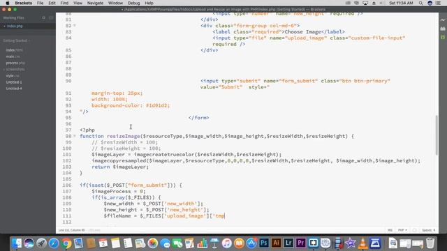 Live Image Upload, Crop, Rename and Resize using PHP смотреть онлайн