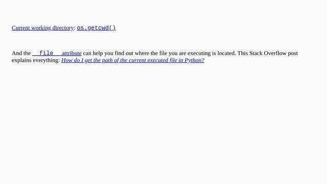 Find the current directory and file's directory смотреть онлайн