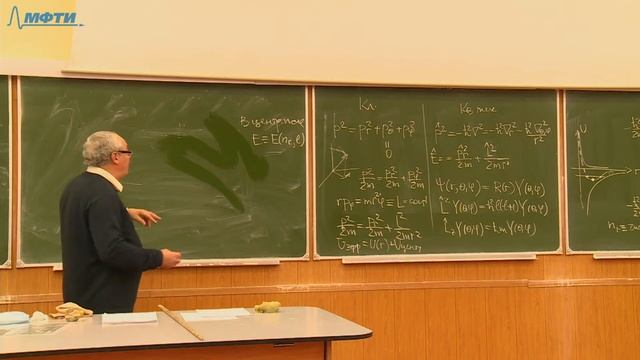 Лекция №6 по курсу "Квантовая физика" (Раевский А.О.) смотреть онлайн