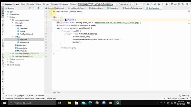 Pengenalan Json Parsing dengan android studio смотреть онлайн
