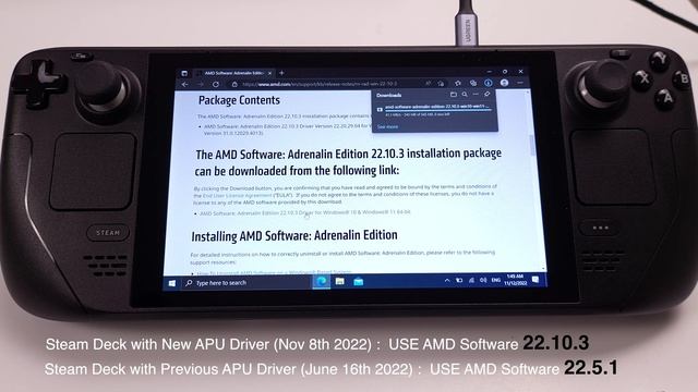 Thank You AMD !  This Made My Steam Deck Perfect! (Check Descr For The New Driver)