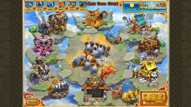 Farm Frenzy Viking Heroes Award Variety products Веселая ферма Викинги Награда Разные товары на пол смотреть онлайн