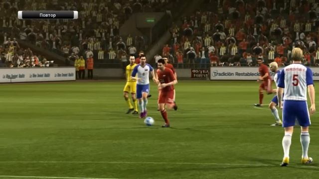 Обзор Pro Evolution Soccer 2012 смотреть онлайн