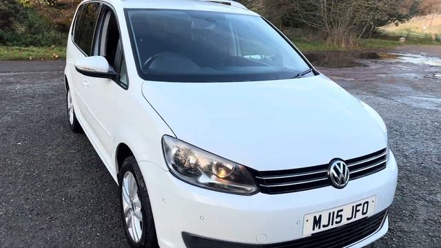 VOLKSWAGEN TOURAN 1.6 TDI SE DIESEL MANUAL WHITE (MJ15 JFO) смотреть онлайн