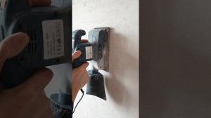 Шлифовка стен дешёвой шлифмашинкой. Легко и просто.