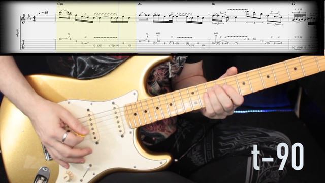 Steelheart - She's Gone SOLO (Tutorial/Slowed Down/Tabs) смотреть онлайн