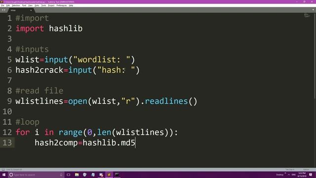 python hash cracker смотреть онлайн