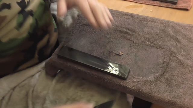 Заточка на веневских алмазных брусках. Экстремальная острота... смотреть онлайн