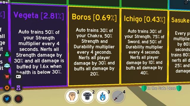 Обзор чемпионов ГАЙД Anime Fighting Simulator смотреть онлайн