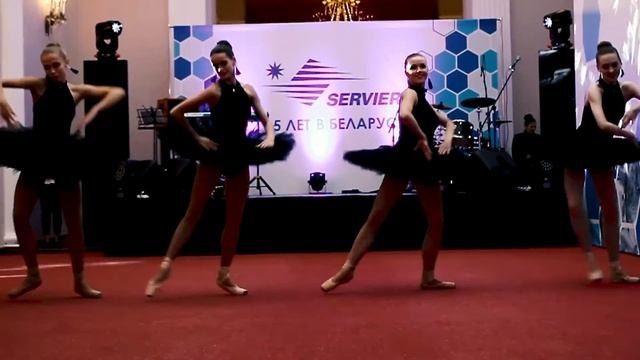 Black & White Dance. Балерины на мероприятие. смотреть онлайн