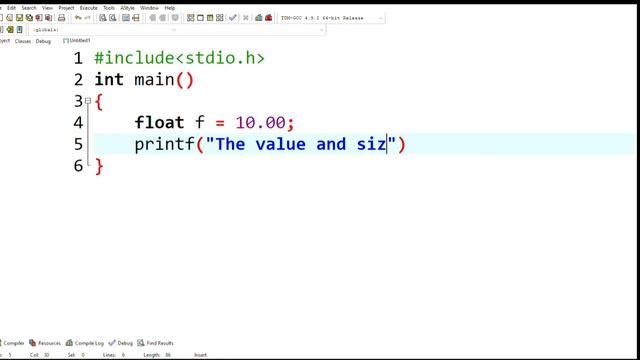 C language tutorial for beginners|FLOAT|C language in telugu|C language basics|C programming смотреть онлайн