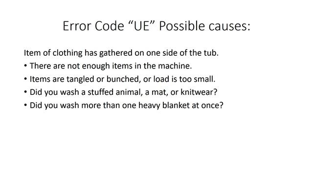 UE Error Code SOLVED!!! LG Front Loading Washer Washing Machine смотреть онлайн