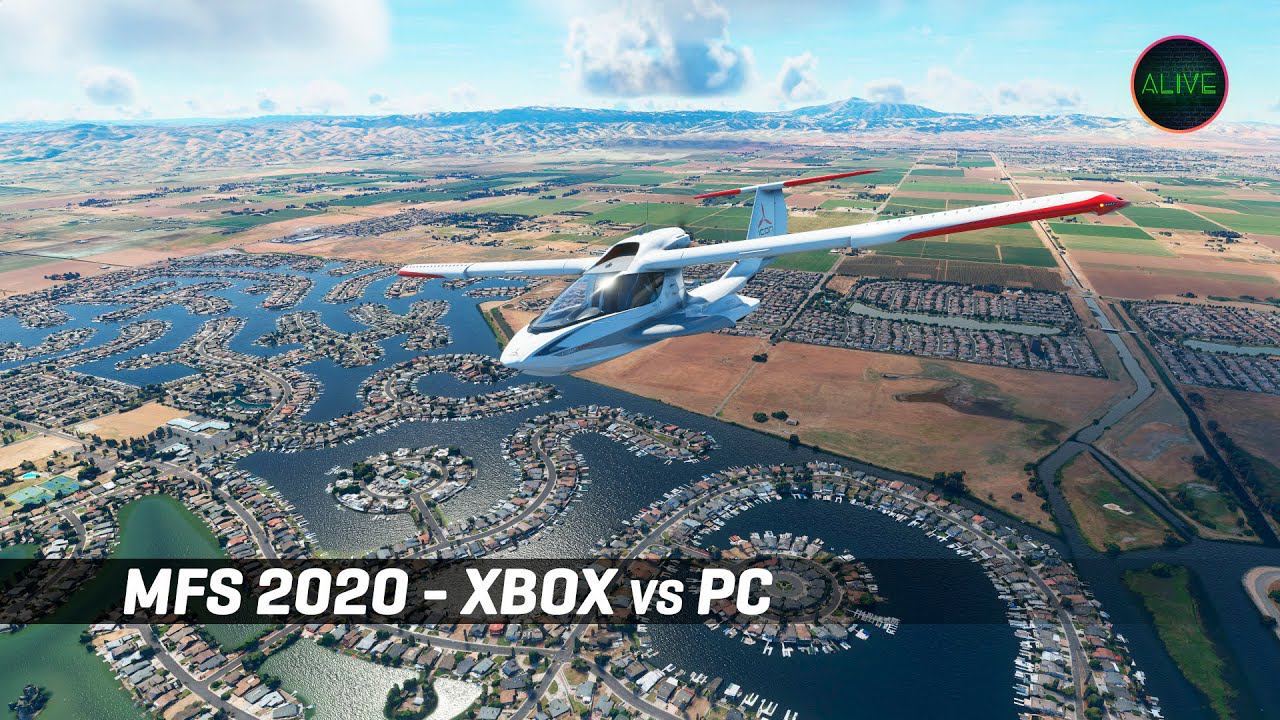 MFS 2020 вышел на Xbox! Сравниваем с PC!