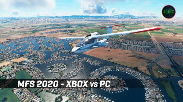 MFS 2020 вышел на Xbox! Сравниваем с PC!