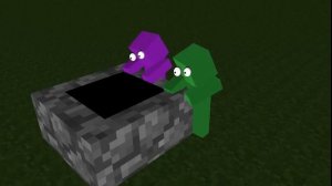 хоррор колодец в майнкрафте лунтик