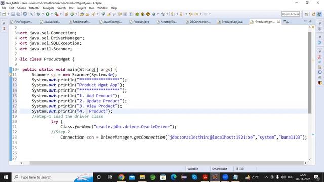 JDBC API смотреть онлайн