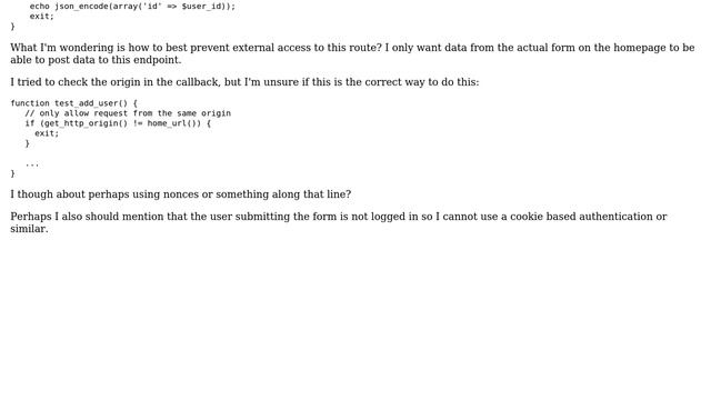 Wordpress: Disable external access to REST API Endpoint смотреть онлайн