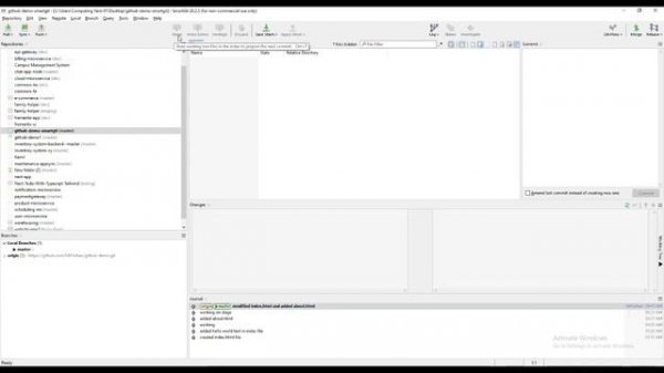 Smartgit basic operations