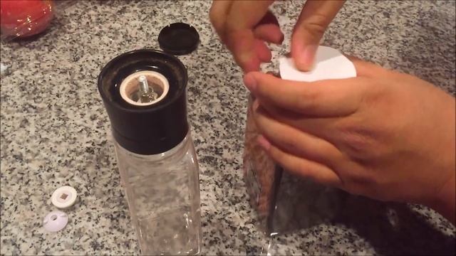 How To Refill Costco Kirkland Brand Black Pepper Grinder with Whole Peppercorns Tutorial смотреть онлайн