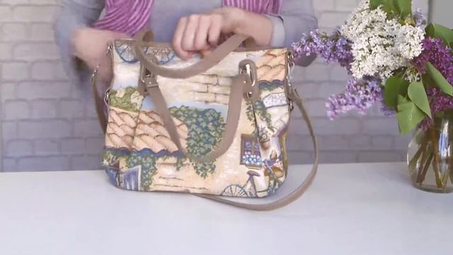 Сумка из гобелена женская Прованс 262 смотреть онлайн