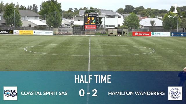 Coastal Spirit SAS v Hamilton Wanderers | Football Foundation Kate Sheppard Cup Semi Final смотреть онлайн